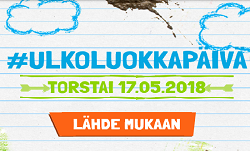 Kansainvälinen ulkoluokkapäivä 17.5.2018 – lähde mukaan!